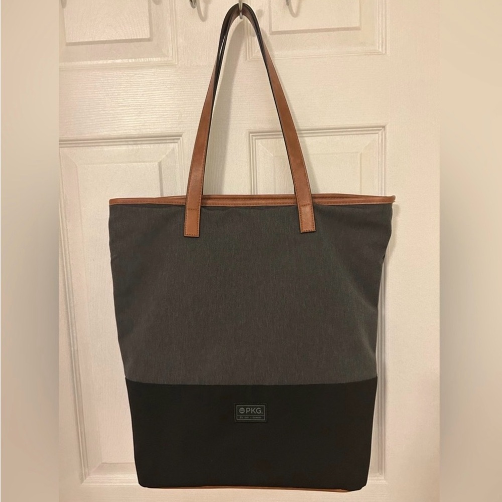PKG Black and Gray Tote